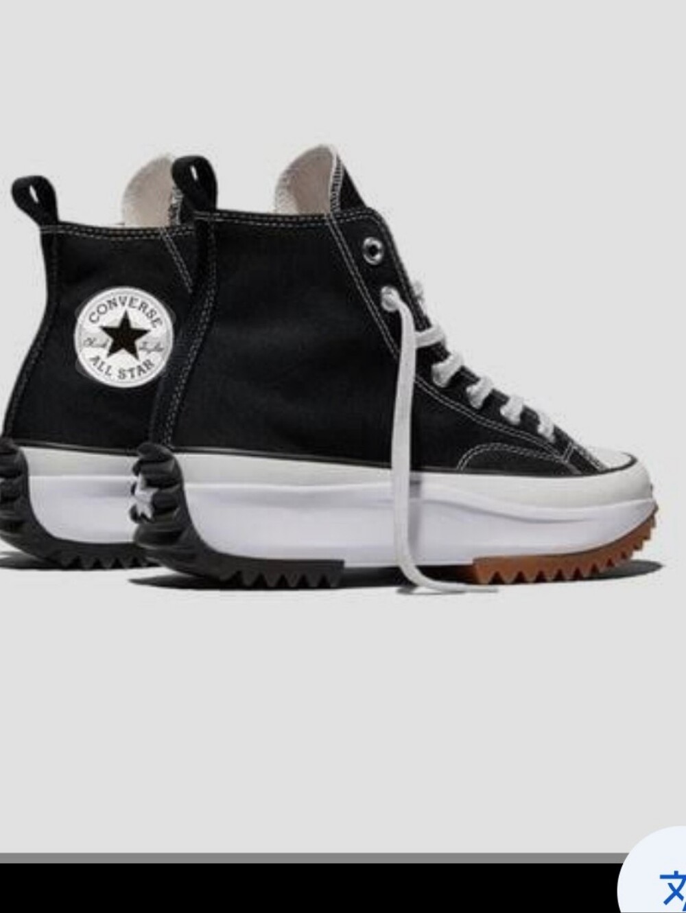 Converse Black and White  High-Top Sneakers